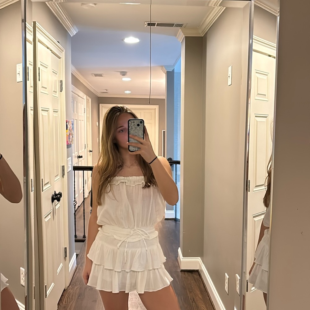 Day+Moon Strapless Romper